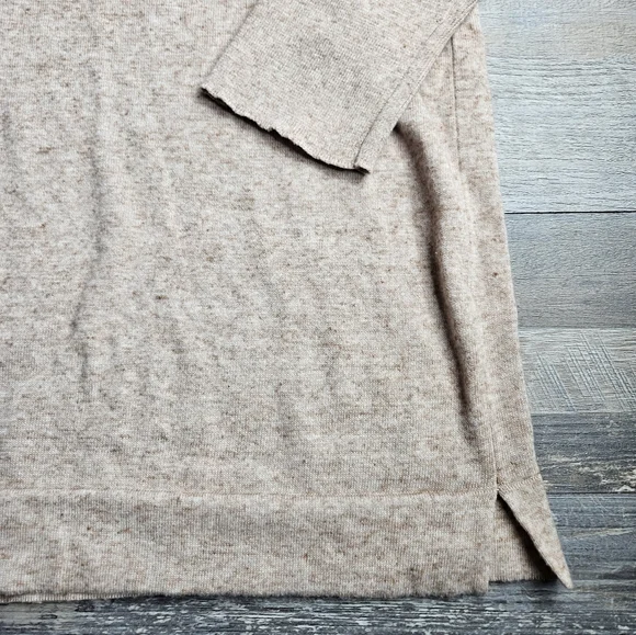 Tuckernuck Clayton Long Sleeve Knit Polo Tan Size XL/XXL Linen Blend - Picture 7 of 13